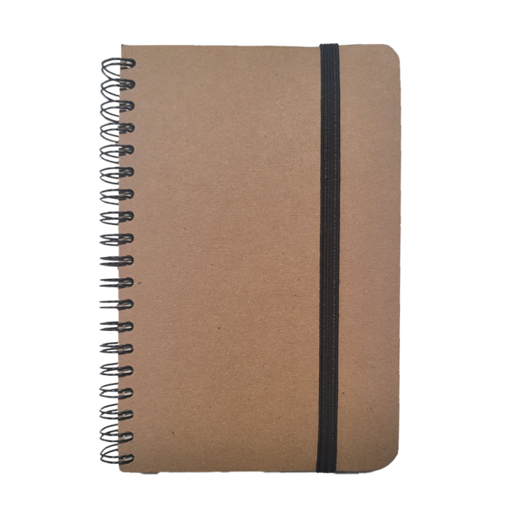 Тетратка А6 со спирала и ластик