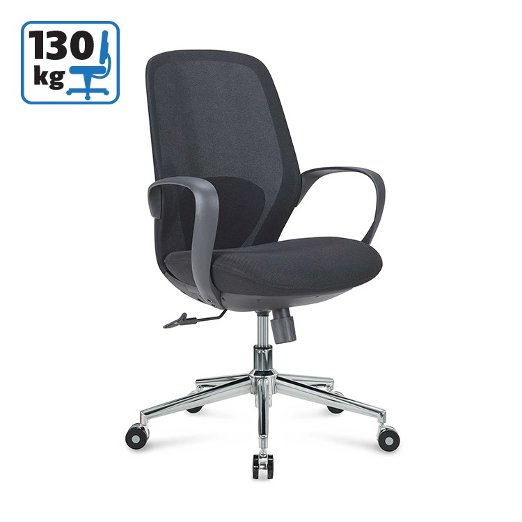 Канцелариска столица Egg W хром