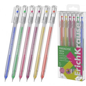 Пенкало гел Paradise неон 6/1 Erich Krause