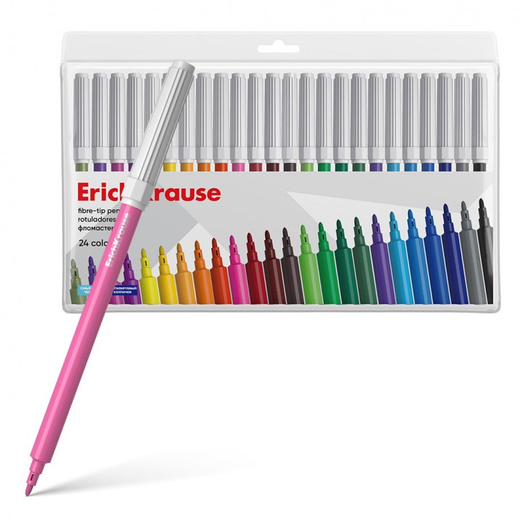 Боици фломастери 1/24, се перат Erich Krause