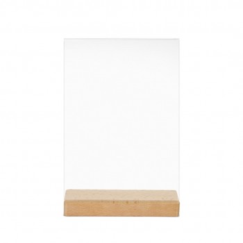 ПВЦ Држач А4, 210*297мм, со дрво