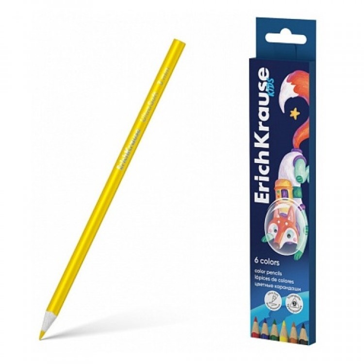 Боици дрвени 1/6 триаголни Кидс Erich Krause